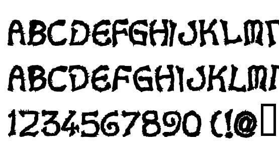 Voodoodollletters Font Download Free / LegionFonts