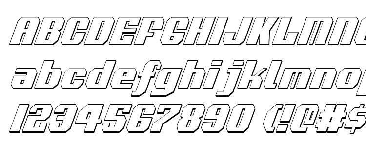 glyphs Voortrekker 3D Condensed Italic font, сharacters Voortrekker 3D Condensed Italic font, symbols Voortrekker 3D Condensed Italic font, character map Voortrekker 3D Condensed Italic font, preview Voortrekker 3D Condensed Italic font, abc Voortrekker 3D Condensed Italic font, Voortrekker 3D Condensed Italic font