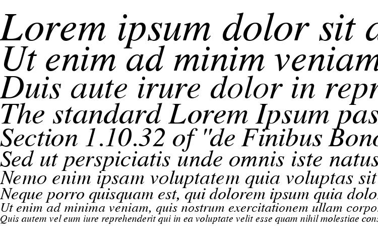 specimens Vremya Italic font, sample Vremya Italic font, an example of writing Vremya Italic font, review Vremya Italic font, preview Vremya Italic font, Vremya Italic font