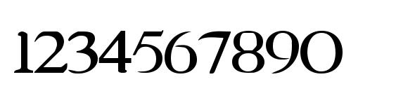 Vrev Font, Number Fonts