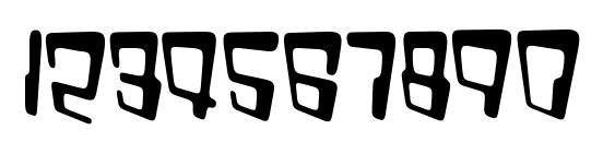 VTC Bad DataTrip Regular Font, Number Fonts