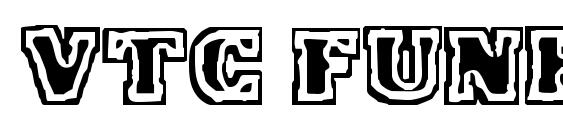 Vtc funkinfrat regular font, free Vtc funkinfrat regular font, preview Vtc funkinfrat regular font