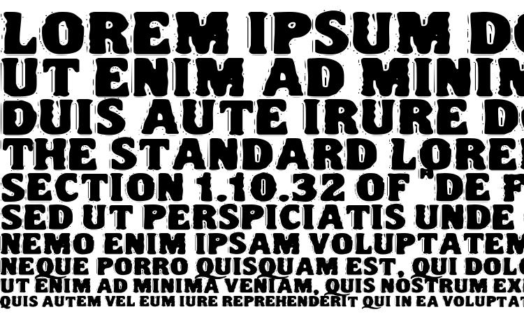 specimens Vtc nightofthedrippydeadfatcaps font, sample Vtc nightofthedrippydeadfatcaps font, an example of writing Vtc nightofthedrippydeadfatcaps font, review Vtc nightofthedrippydeadfatcaps font, preview Vtc nightofthedrippydeadfatcaps font, Vtc nightofthedrippydeadfatcaps font