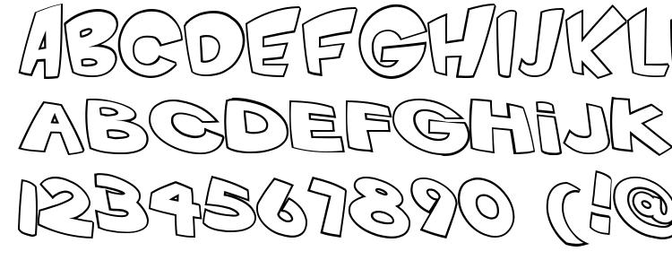 glyphs Vtc screamitloud outline regular font, сharacters Vtc screamitloud outline regular font, symbols Vtc screamitloud outline regular font, character map Vtc screamitloud outline regular font, preview Vtc screamitloud outline regular font, abc Vtc screamitloud outline regular font, Vtc screamitloud outline regular font