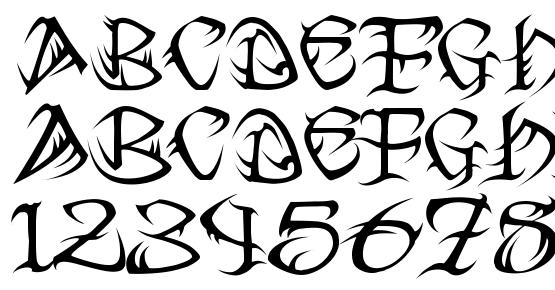 VTC Tribal Regular Font Download Free / LegionFonts