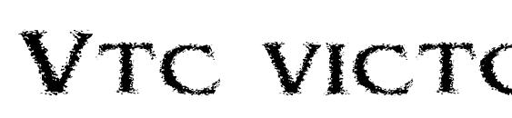 Vtc victorianlint sc Font