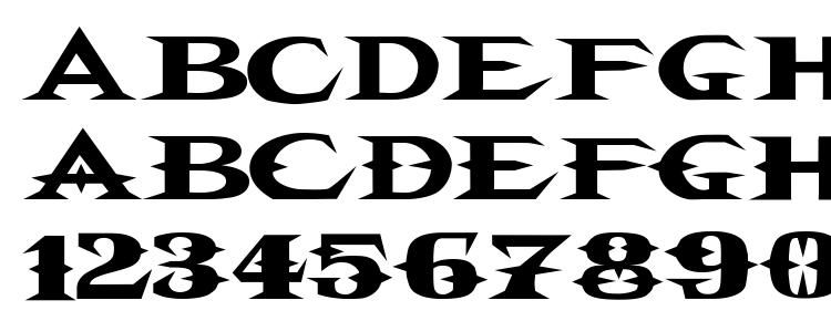 глифы шрифта Vtcbelialsblade, символы шрифта Vtcbelialsblade, символьная карта шрифта Vtcbelialsblade, предварительный просмотр шрифта Vtcbelialsblade, алфавит шрифта Vtcbelialsblade, шрифт Vtcbelialsblade