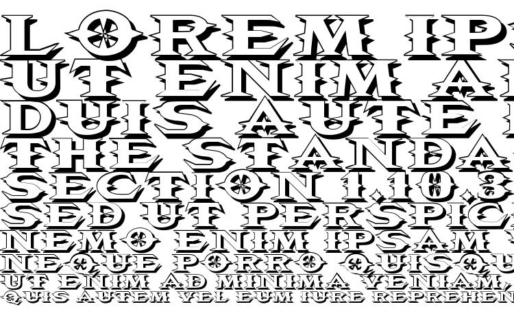 specimens VTCBelialsBladeShadow font, sample VTCBelialsBladeShadow font, an example of writing VTCBelialsBladeShadow font, review VTCBelialsBladeShadow font, preview VTCBelialsBladeShadow font, VTCBelialsBladeShadow font