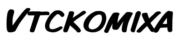 шрифт Vtckomixationsc, бесплатный шрифт Vtckomixationsc, предварительный просмотр шрифта Vtckomixationsc