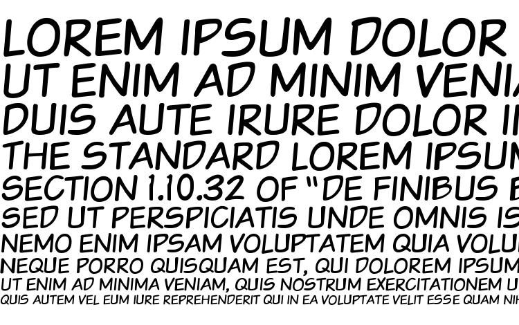 specimens Vtcsundaykomixcaps font, sample Vtcsundaykomixcaps font, an example of writing Vtcsundaykomixcaps font, review Vtcsundaykomixcaps font, preview Vtcsundaykomixcaps font, Vtcsundaykomixcaps font