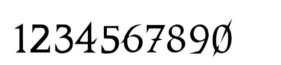 Vtcswitchbladeromance Font, Number Fonts