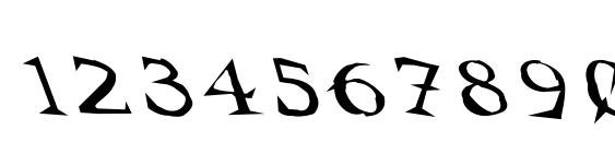 Vtcswitchbladeromancesloppydrunk Font, Number Fonts