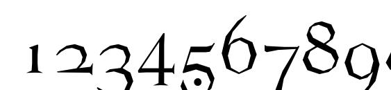 Vtpompouscircumstancechiseled Font, Number Fonts