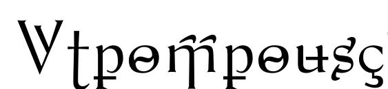 Vtpompouscircumstanceshapely font, free Vtpompouscircumstanceshapely font, preview Vtpompouscircumstanceshapely font