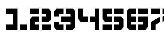 Vyper Condensed Font, Number Fonts