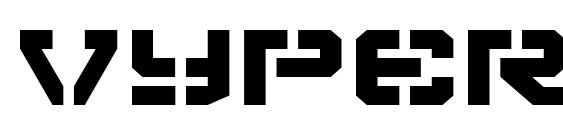 Vyper Expanded Font