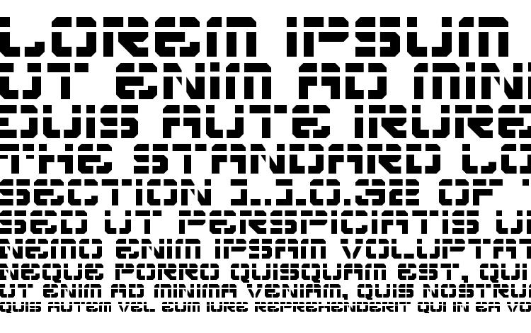 specimens Vyper Laser font, sample Vyper Laser font, an example of writing Vyper Laser font, review Vyper Laser font, preview Vyper Laser font, Vyper Laser font