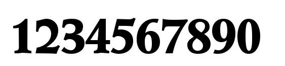 W690 Roman Bold Font, Number Fonts