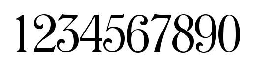 W730 Roman Regular Font, Number Fonts