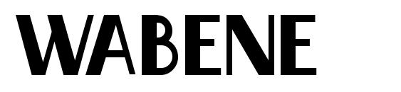 Wabene Font, Sans Serif Fonts