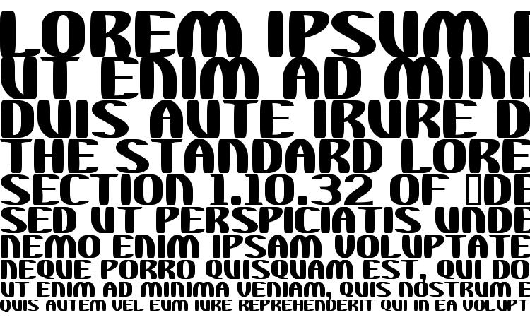 specimens Wachaka font, sample Wachaka font, an example of writing Wachaka font, review Wachaka font, preview Wachaka font, Wachaka font