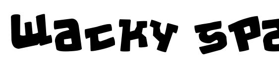 шрифт Wacky spankers, бесплатный шрифт Wacky spankers, предварительный просмотр шрифта Wacky spankers