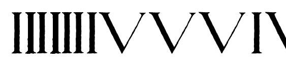 Wadsworths Industria Font, Number Fonts
