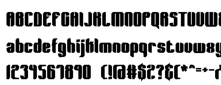 glyphs Wager Lost BRK font, сharacters Wager Lost BRK font, symbols Wager Lost BRK font, character map Wager Lost BRK font, preview Wager Lost BRK font, abc Wager Lost BRK font, Wager Lost BRK font