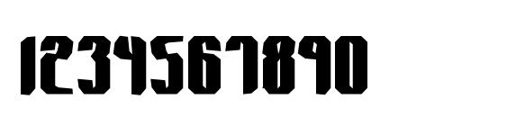 Wager Lost BRK Font, Number Fonts