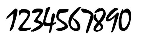 Waifssk Font, Number Fonts