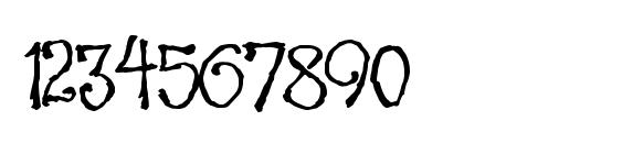 Waking the Witch Font, Number Fonts