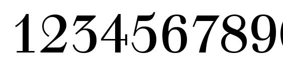 Walbaum LT Roman Font, Number Fonts