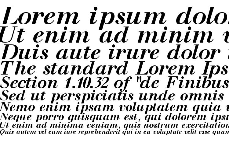 specimens Walbaumssk bolditalic font, sample Walbaumssk bolditalic font, an example of writing Walbaumssk bolditalic font, review Walbaumssk bolditalic font, preview Walbaumssk bolditalic font, Walbaumssk bolditalic font