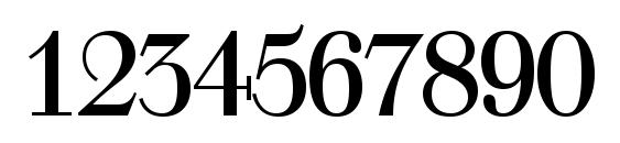 Walbaumssk regular Font, Number Fonts