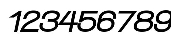 Walkway Oblique Black Font, Number Fonts
