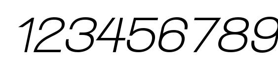 Walkway Oblique Bold Font, Number Fonts