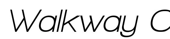шрифт Walkway Oblique Bold, бесплатный шрифт Walkway Oblique Bold, предварительный просмотр шрифта Walkway Oblique Bold