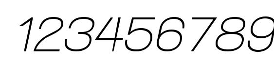 Walkway Oblique SemiBold Font, Number Fonts