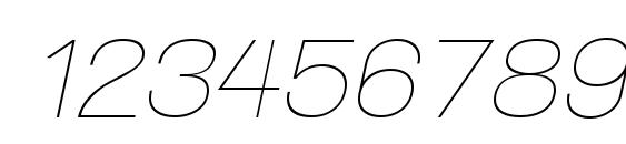 Walkway Oblique Font, Number Fonts
