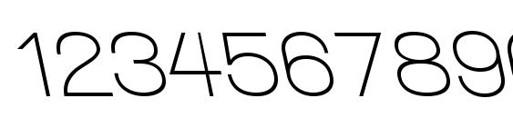 Walkway SemiBold RevOblique Font, Number Fonts