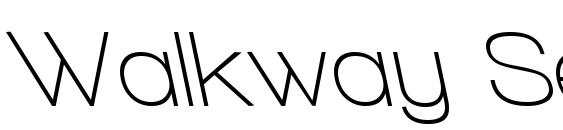 Walkway SemiBold RevOblique font, free Walkway SemiBold RevOblique font, preview Walkway SemiBold RevOblique font
