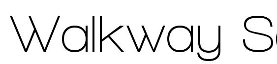 Walkway SemiBold font, free Walkway SemiBold font, preview Walkway SemiBold font