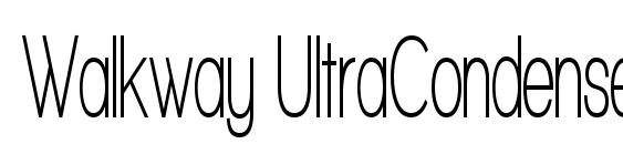 шрифт Walkway UltraCondensed Semi, бесплатный шрифт Walkway UltraCondensed Semi, предварительный просмотр шрифта Walkway UltraCondensed Semi