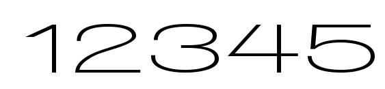 Walkway UltraExpand SemiBold Font, Number Fonts