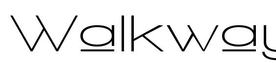 Walkway Upper Expand Semi font, free Walkway Upper Expand Semi font, preview Walkway Upper Expand Semi font