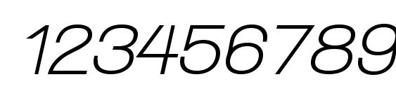 Walkway Upper Oblique Bold Font, Number Fonts