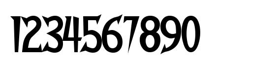 Walshes Font, Number Fonts