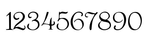Walters Font, Number Fonts