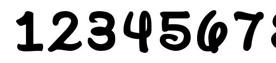 Waltograph UI Bold Font, Number Fonts
