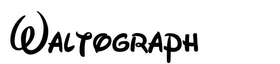 шрифт Waltograph, бесплатный шрифт Waltograph, предварительный просмотр шрифта Waltograph
